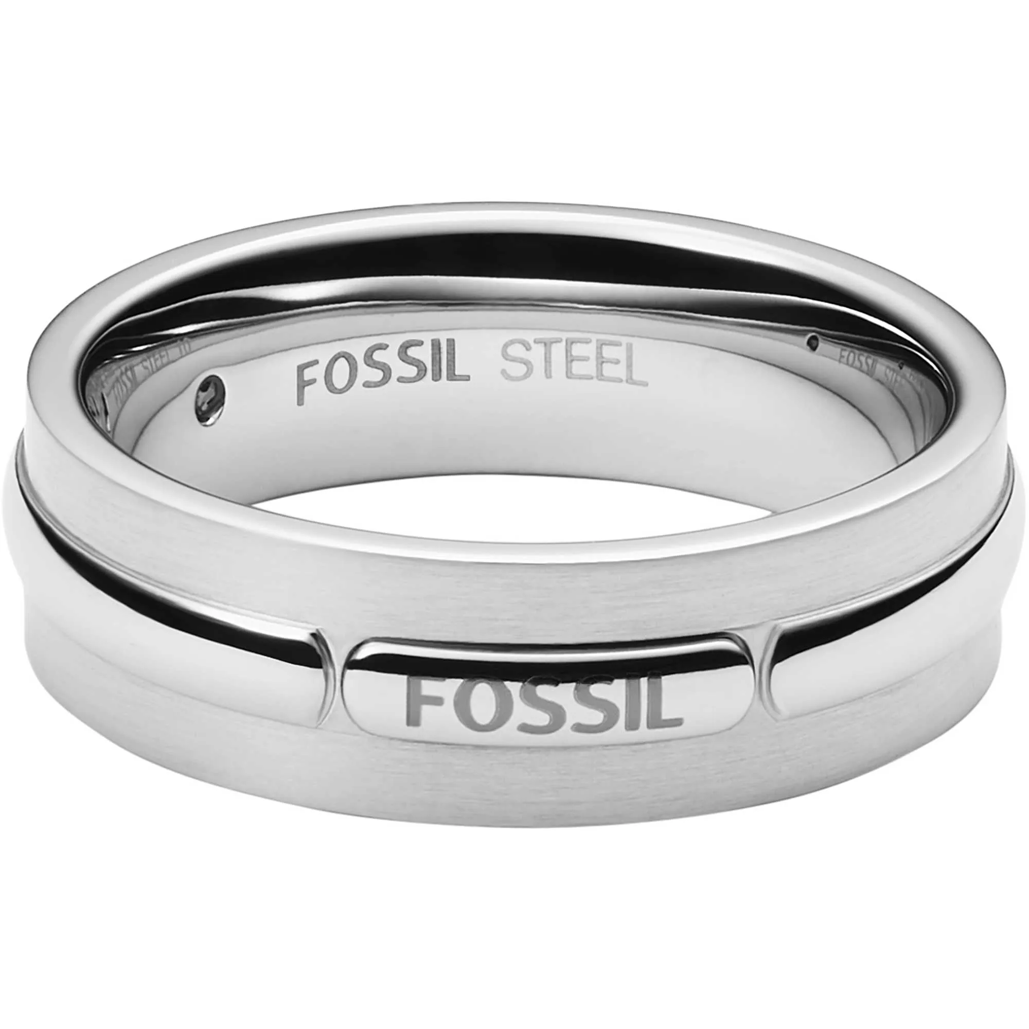 anello uomo gioielli Fossil Dress