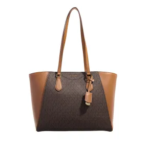 Michael Kors Taryn Long Mf Tz Tote Brn/Acorn 